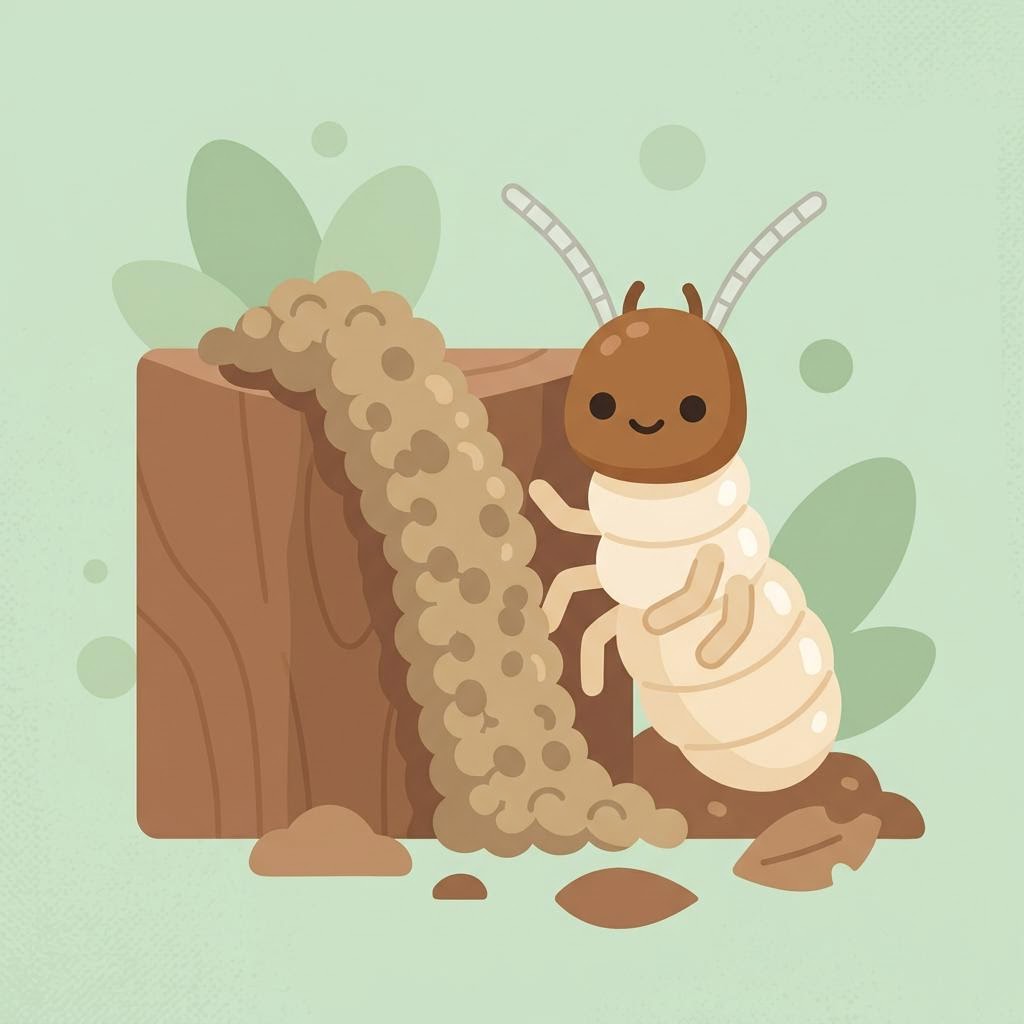 白蟻(Termite)卡通插圖